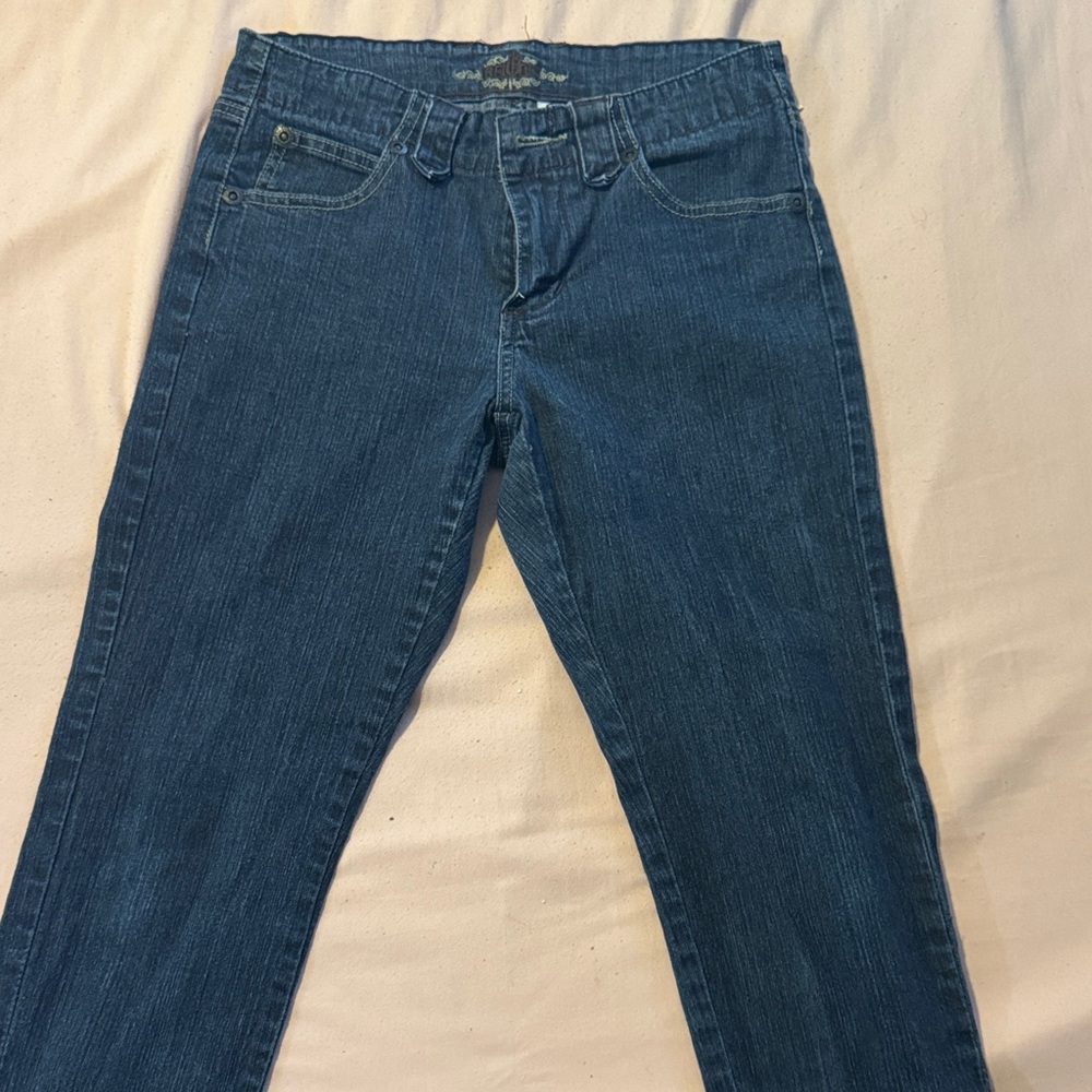 Classic Blue Straight Leg Jeans